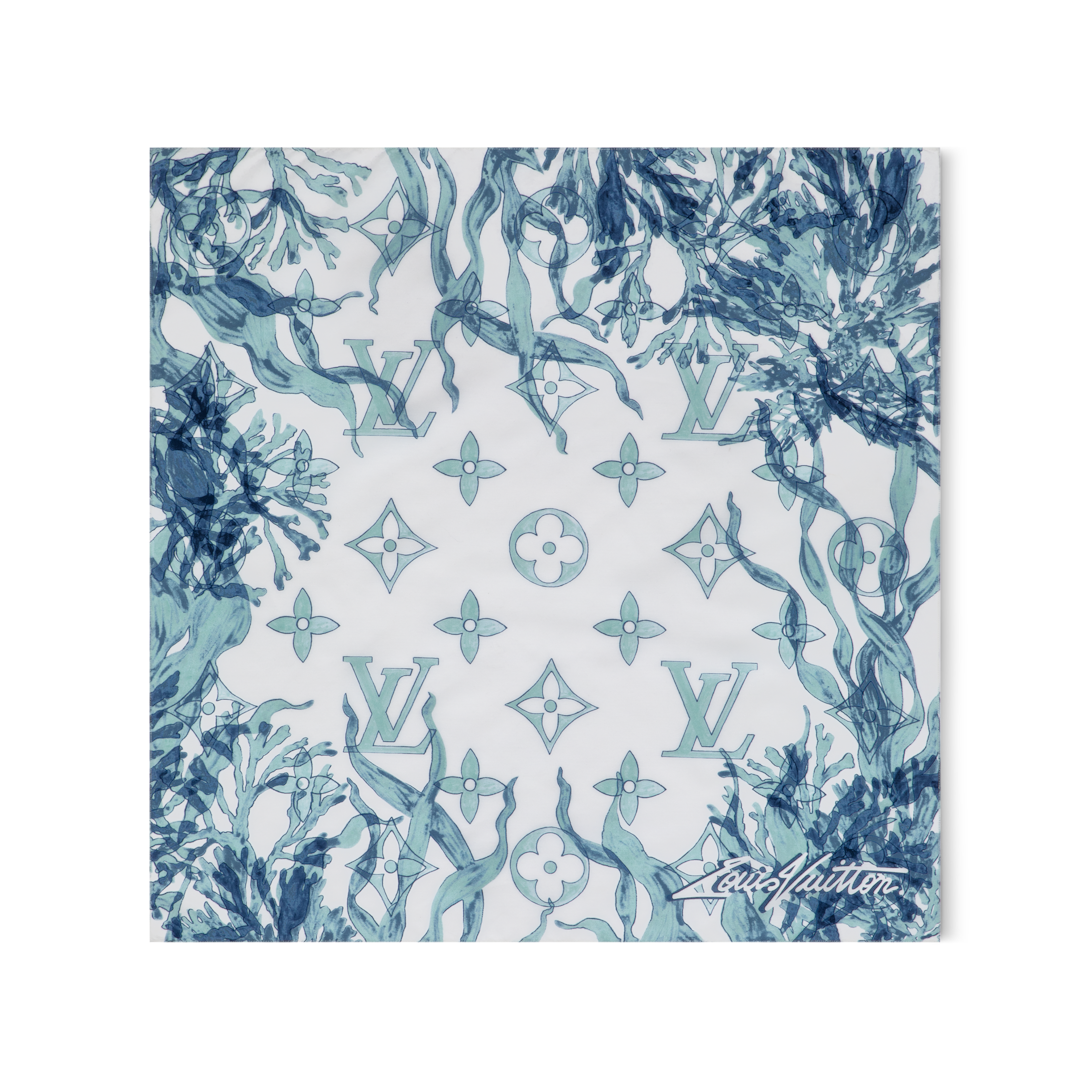 Monogram Aquagarden Bandana S00 - Men - Accessories | LOUIS VUITTON ®